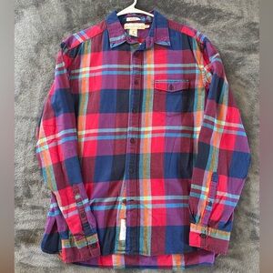 Men’s H&M Flannel Button Down Shirt Size Large